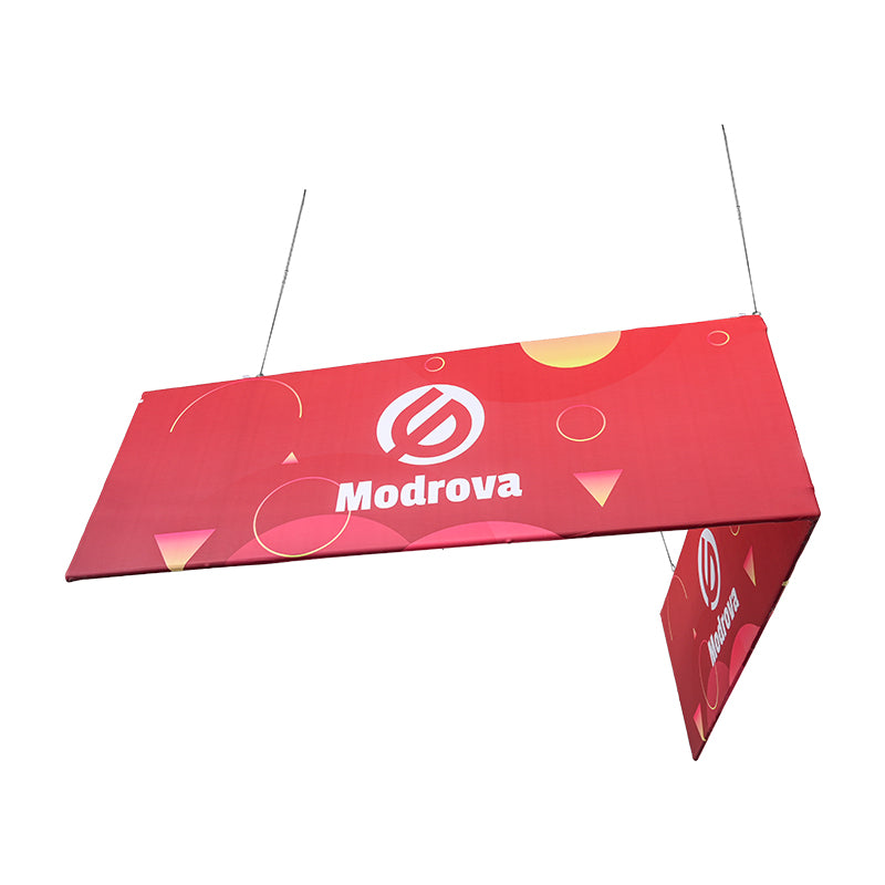 Load image into Gallery viewer, L Shaped Hanging Sign (Square Corners)
