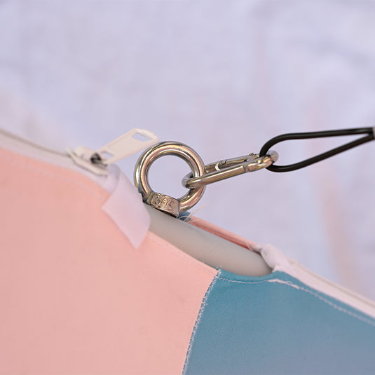 Showroom Tower with Hanging Sign