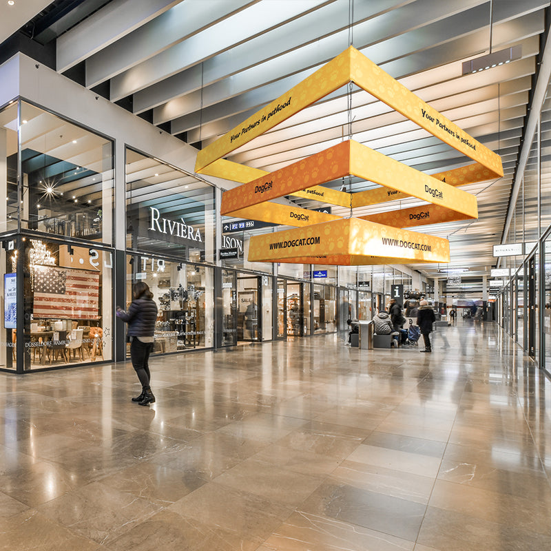 Load image into Gallery viewer, Tiered Square Hanging Sign
