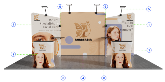 10x20ft Showroom Display Kit - A6