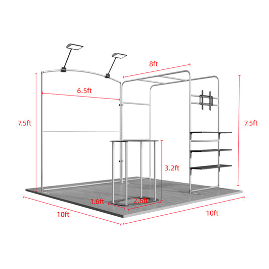 10x10ft  Showroom Display Kit - C3