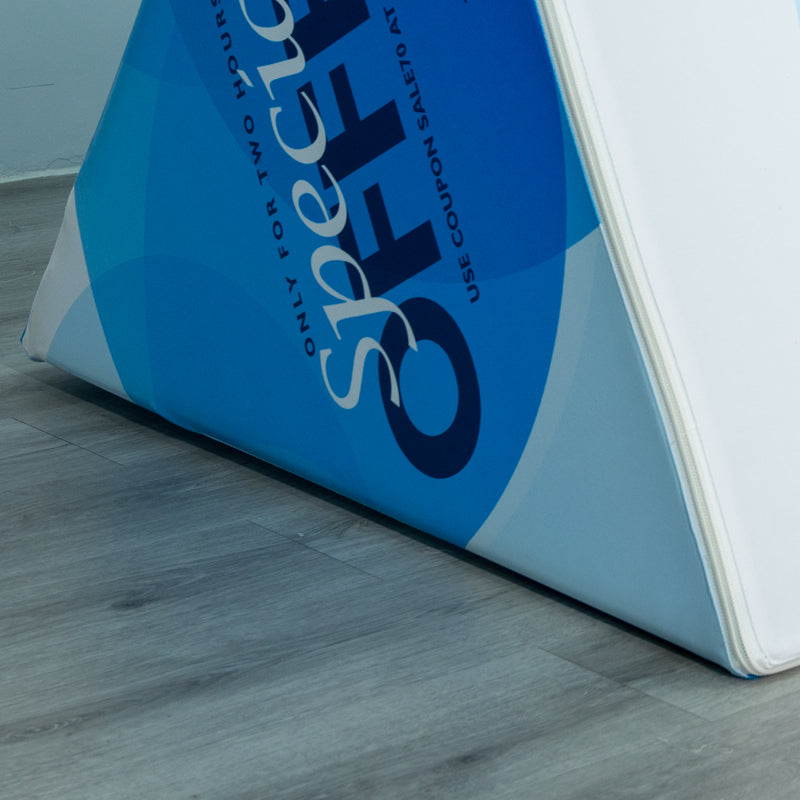 Load image into Gallery viewer, Triangle Banner Stand
