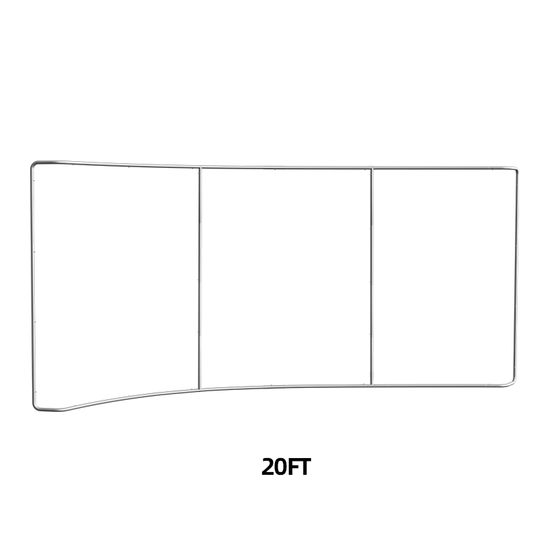 Curved Tension Fabric Display