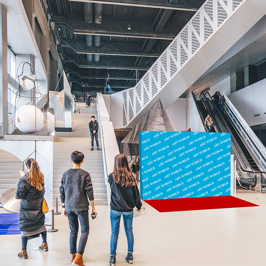 Straight Fabric Popup Displays