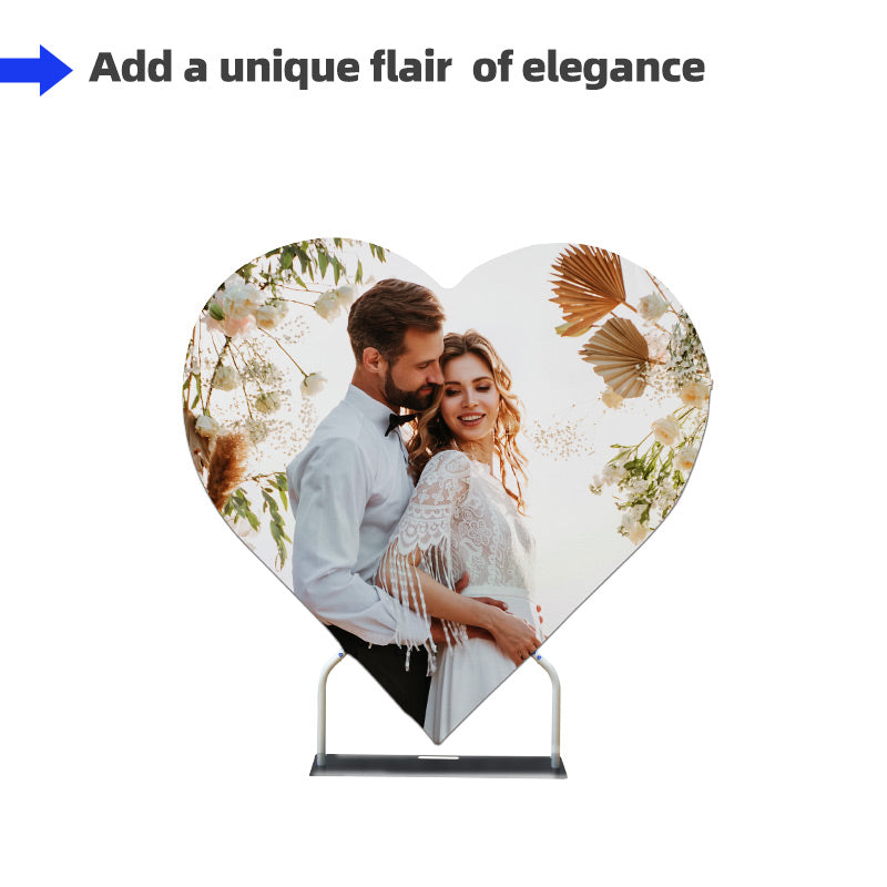 Load image into Gallery viewer, EZ Extend Heart Shaped Backdrop
