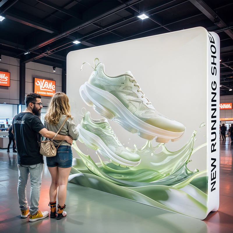 Load image into Gallery viewer, 3D Straight Backdrop (Round Corners)
