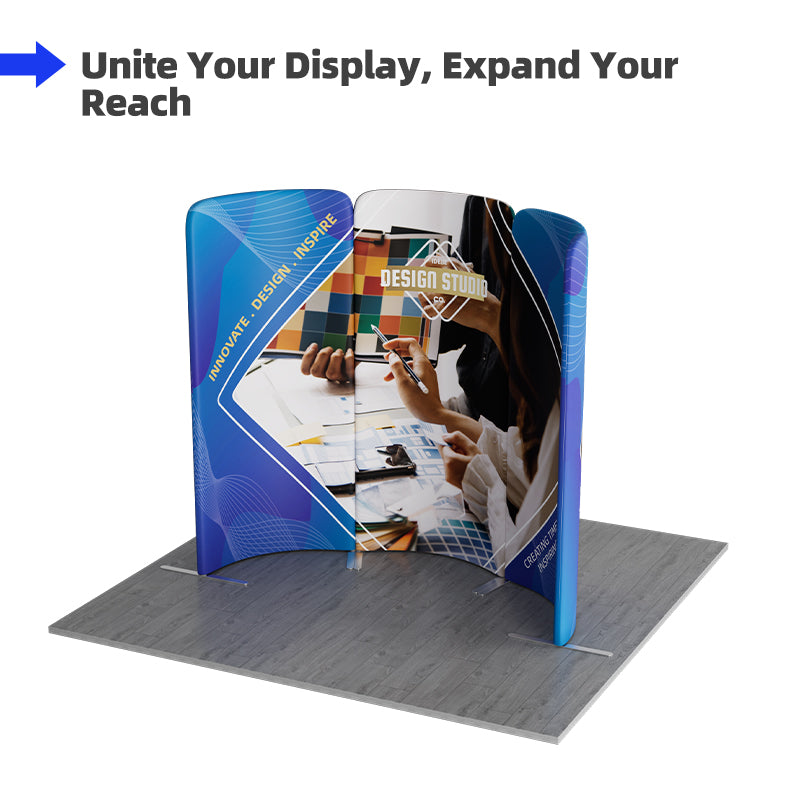 Load image into Gallery viewer, 6.5x6.5ft Magnetic Modular Fabric Displays-B
