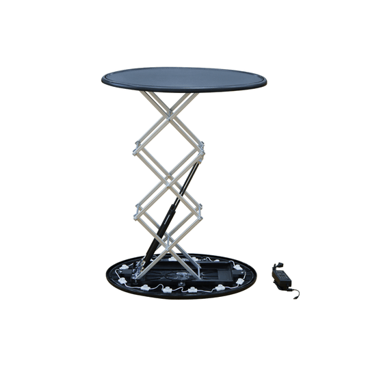 Spring Up Display Counter With Led Lights