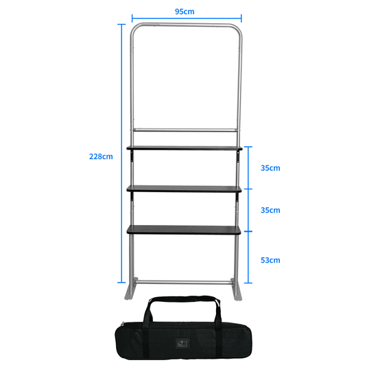 Tension Fabric Display Rack