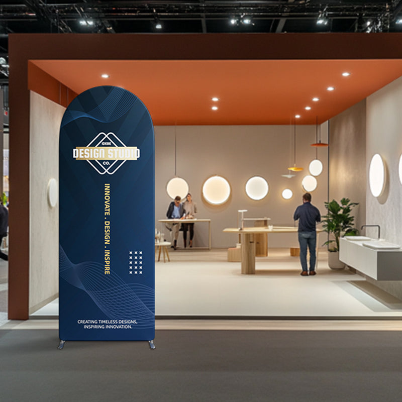 Load image into Gallery viewer, Magnetic Arch Fabric Banner Stand
