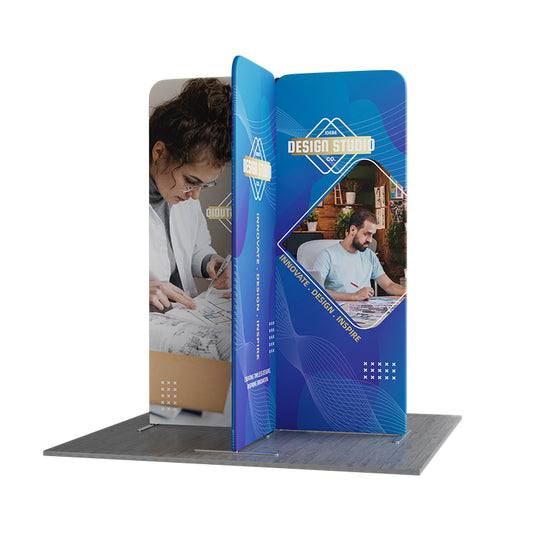 Magnetic Cross Modular Fabric Displays