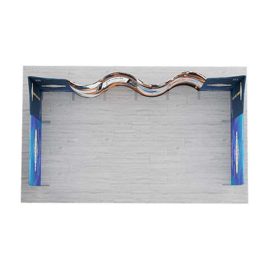 20x10ft Magnetic Modular Fabric Displays-B