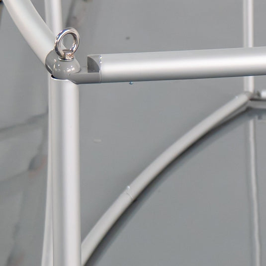 Curved Triangle Hanging Sign