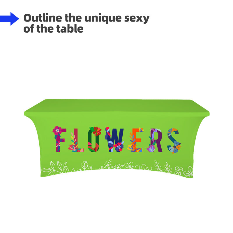 Load image into Gallery viewer, Stretch Table Covers with Open Back
