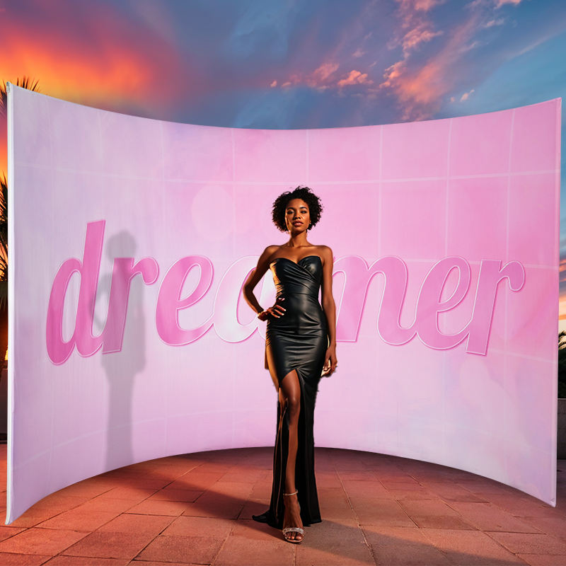 Load image into Gallery viewer, C Shaped Backdrop
