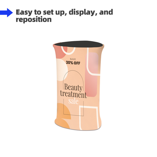 Deluxe Triangle Popup Booth