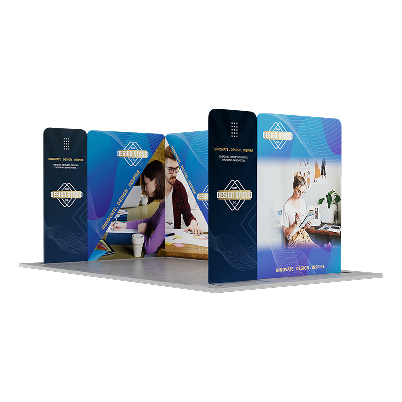 Load image into Gallery viewer, 16.4x10ft Magnetic Modular Fabric Displays-A
