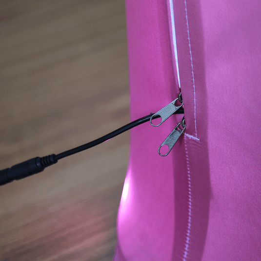 Spring Up Display Counter With Led Lights