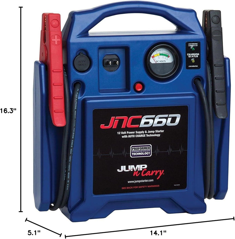 Load image into Gallery viewer, Jump-N-Carry JNC660 1700 Peak Amp 12 Volt Jump Starter
