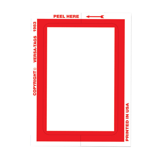 KLEER-BAK Stickers - Numbered