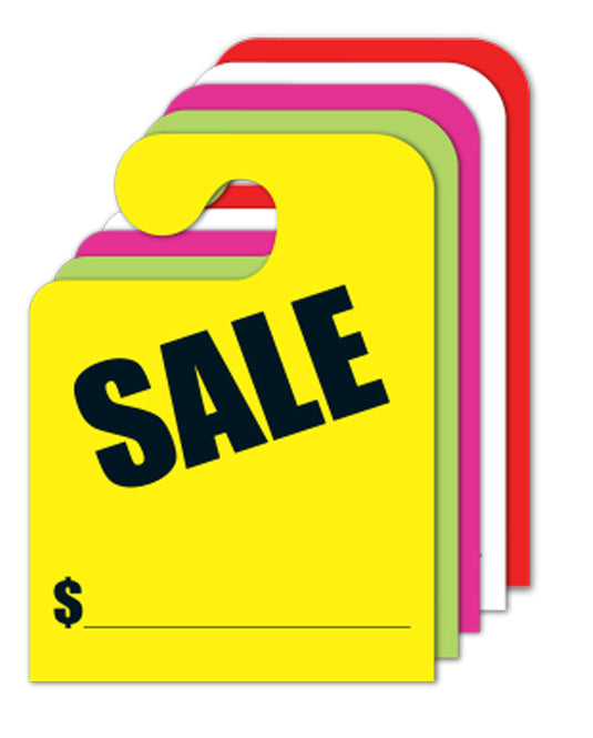 Mirror Hang Tags J Hook - SALE