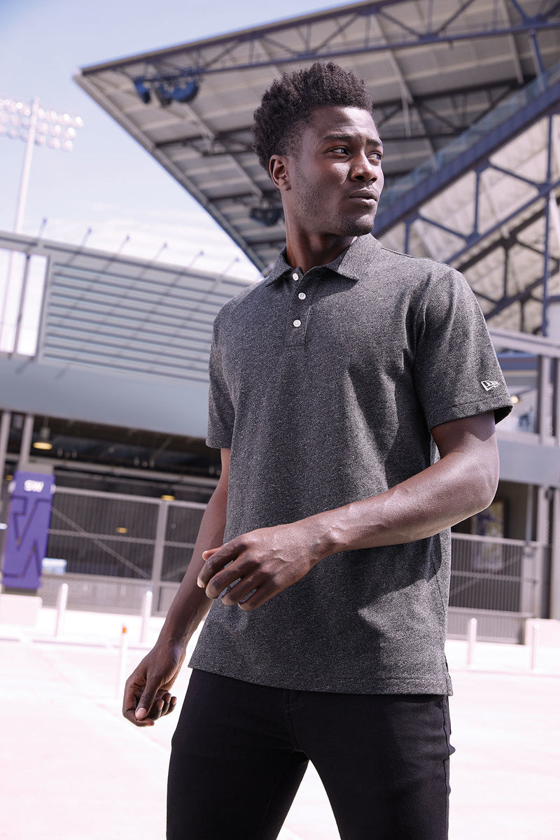 Load image into Gallery viewer, New Era® Slub Twist Polo
