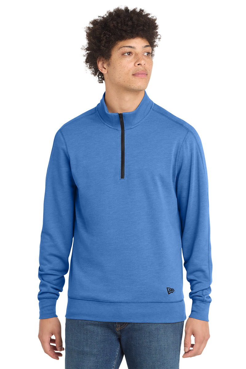 Load image into Gallery viewer, New Era® Tri-Blend Fleece 1/4-Zip Pullover
