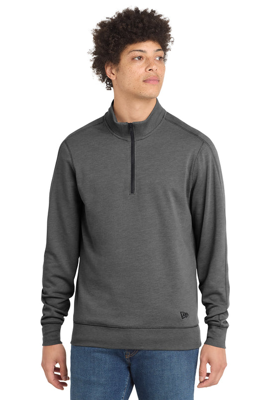New Era® Tri-Blend Fleece 1/4-Zip Pullover