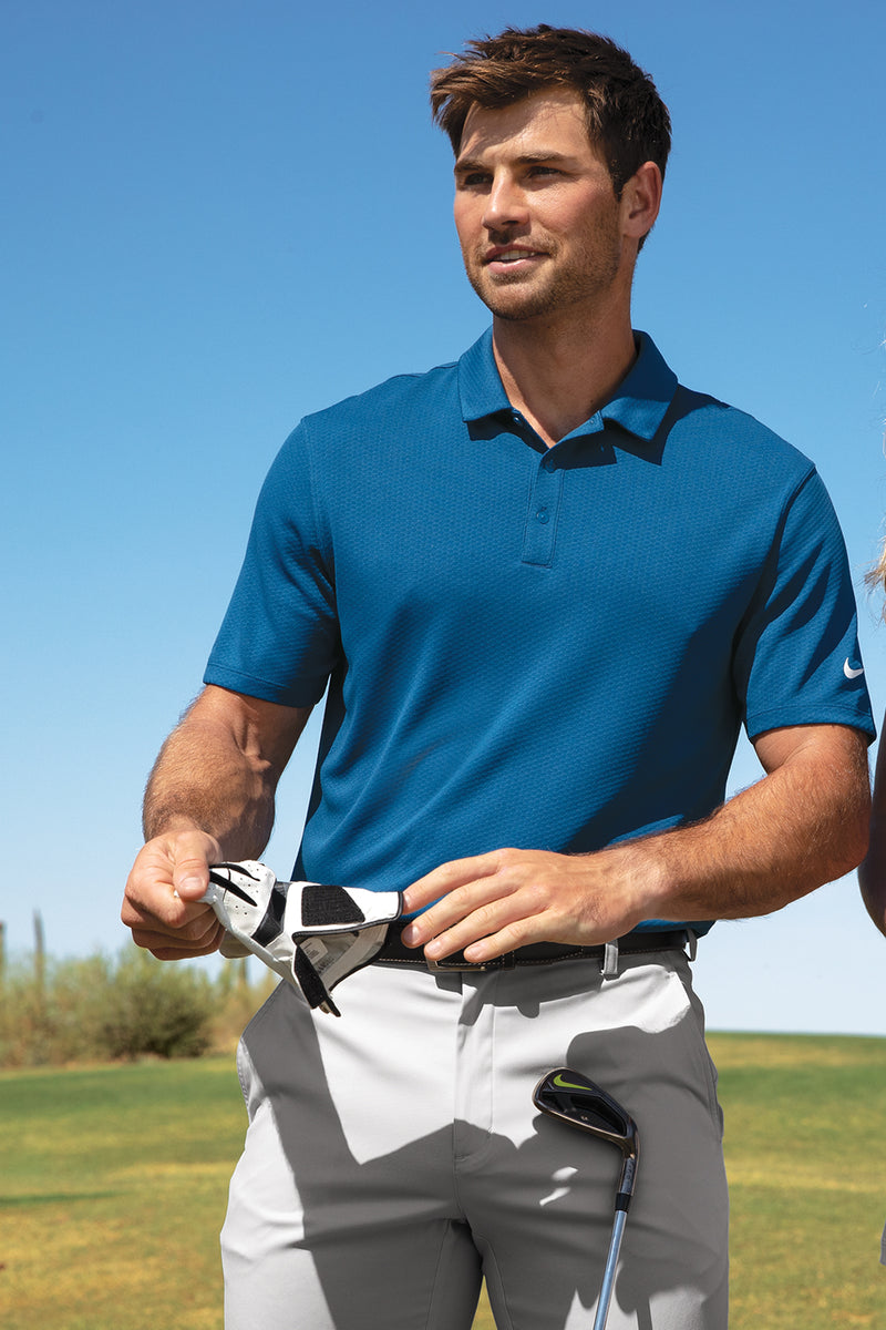 Load image into Gallery viewer, Nike Dri-FIT Hex Textured Polo
