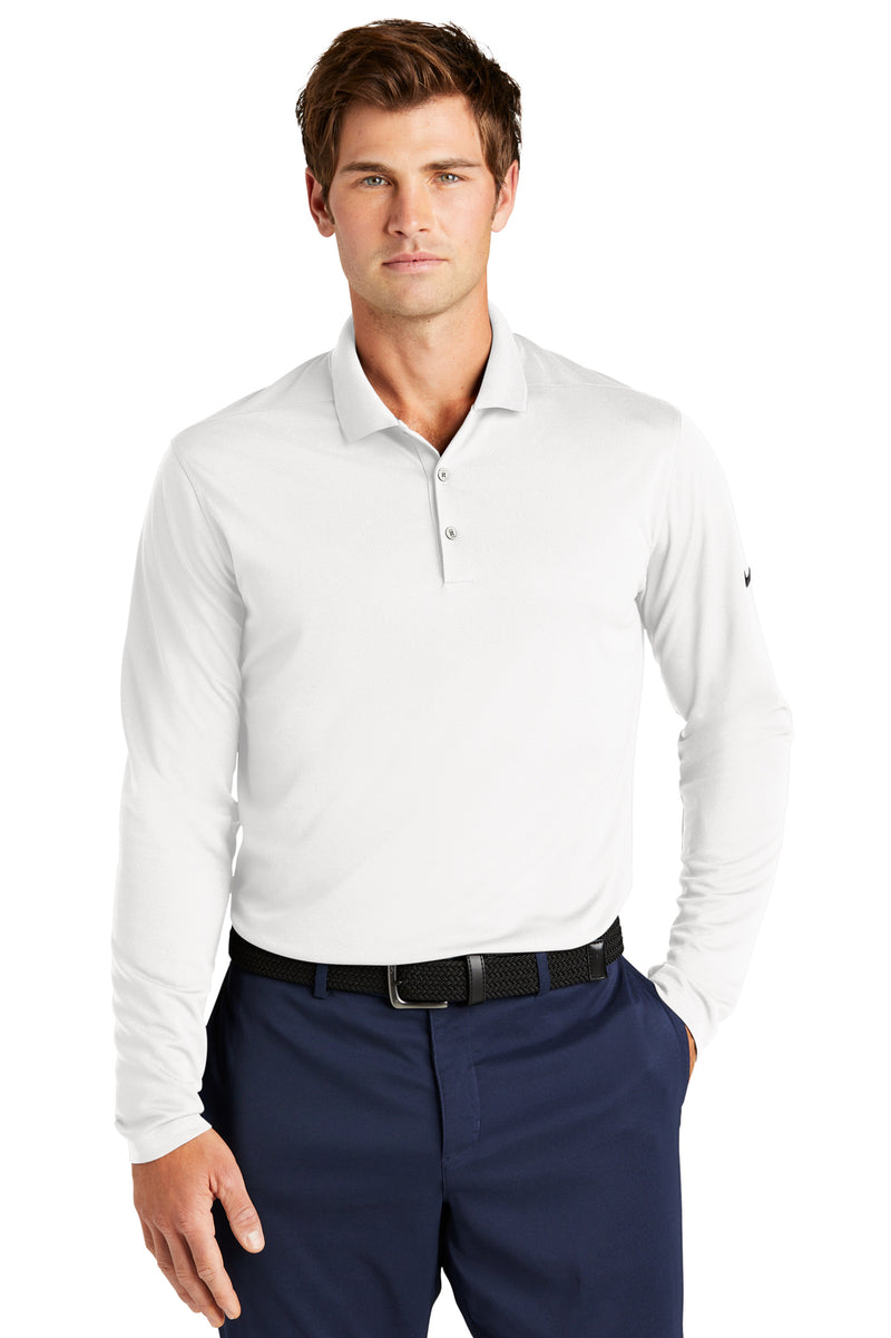 Load image into Gallery viewer, Nike Dri-FIT Micro Pique 2.0 Long Sleeve Polo
