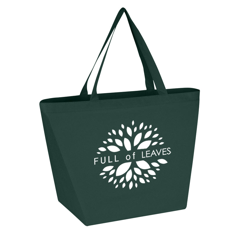 Load image into Gallery viewer, Non-Woven Budget Shopper Tote Bag
