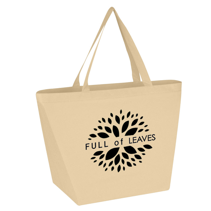 Load image into Gallery viewer, Non-Woven Budget Shopper Tote Bag
