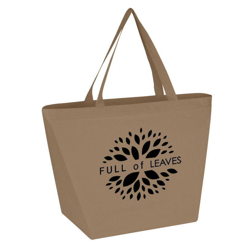 Load image into Gallery viewer, Non-Woven Budget Shopper Tote Bag
