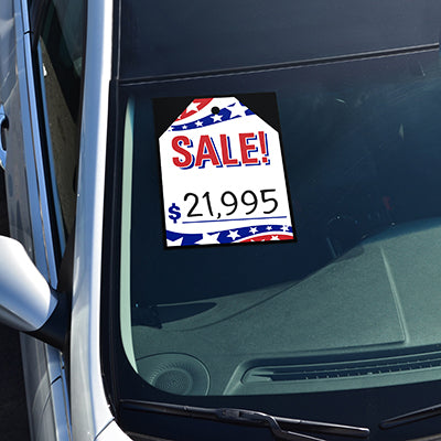 Load image into Gallery viewer, Patriotic Sale Stick-On Tag (12)

