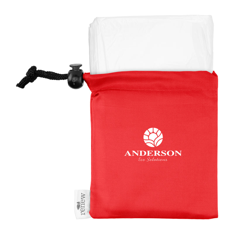 Load image into Gallery viewer, PE Poncho With rPET Pouch
