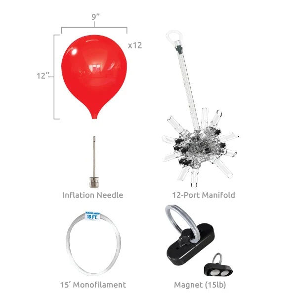Load image into Gallery viewer, PermaShine® 12-Balloon Cluster Kit
