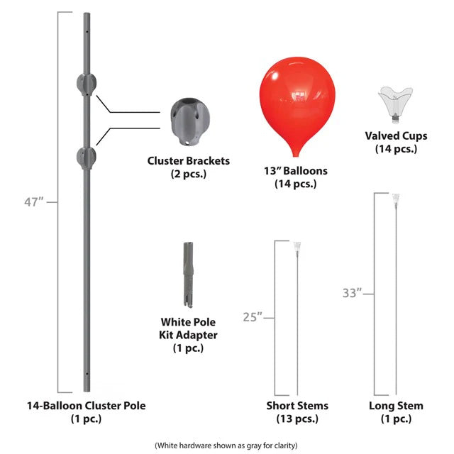 Load image into Gallery viewer, PermaShine® 14-Balloon Tree Kit
