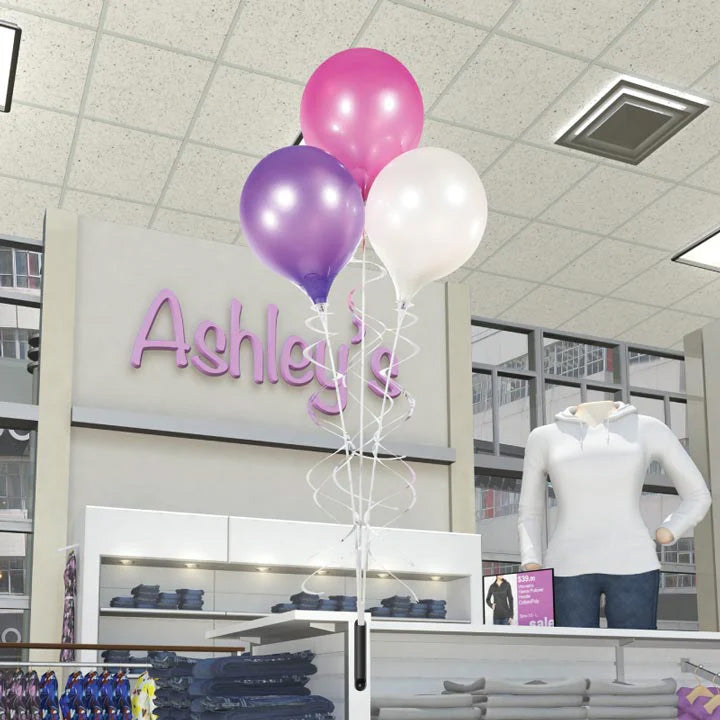 Load image into Gallery viewer, PermaShine® 3-Balloon Bouquet Magnetic Bracket Kit
