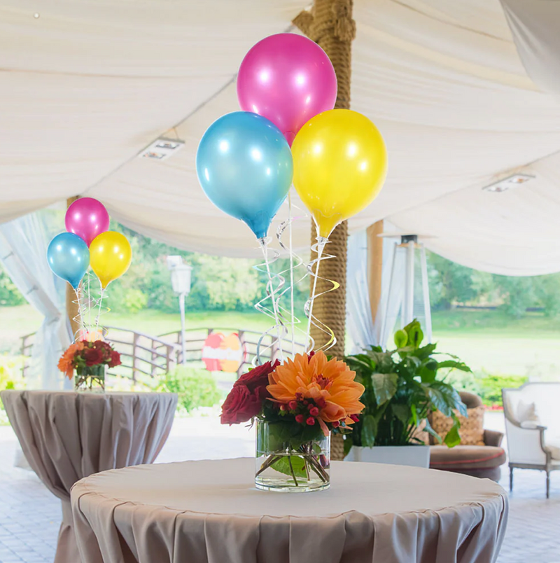 Load image into Gallery viewer, PermaShine® 3-Balloon Bouquet Round Stand Kit

