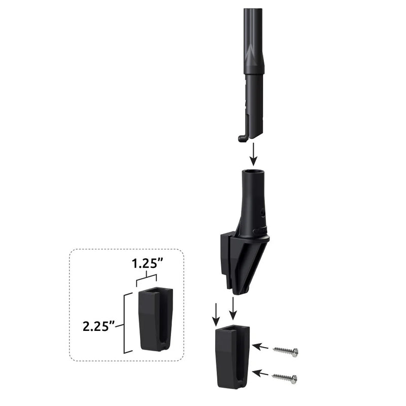 Load image into Gallery viewer, PermaShine® 3-Balloon Bouquet Upright Bracket Kit
