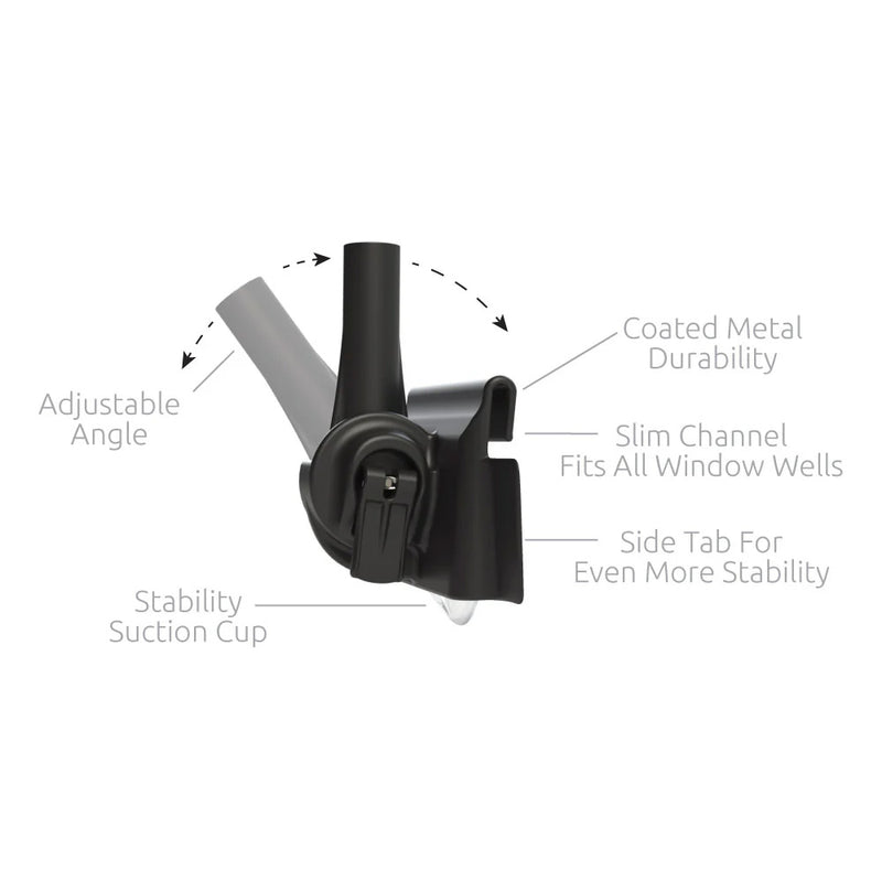 Load image into Gallery viewer, PermaShine® 4-Balloon Bouquet Adjustable Car Window Kit
