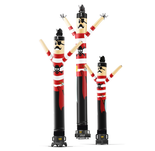 Pirate Air Dancers® Inflatable Tube Man Character
