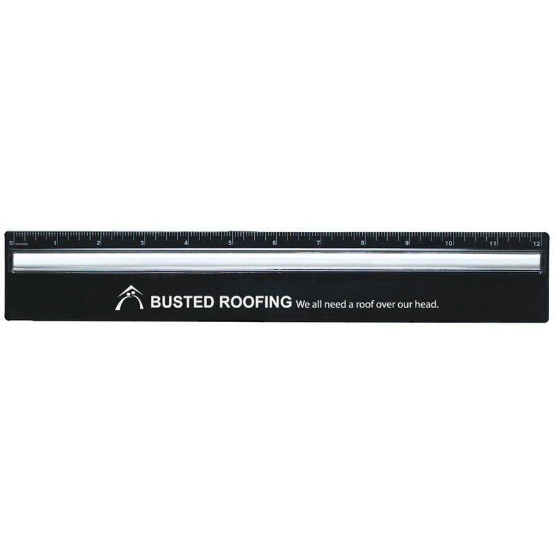 Load image into Gallery viewer, Plastic 12" Ruler With Magnifying Glass
