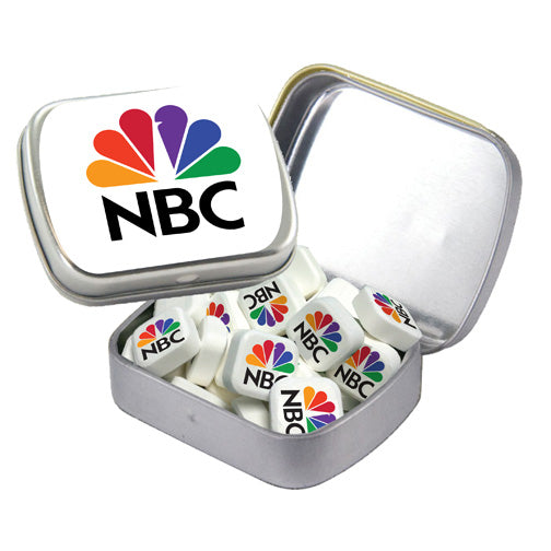 PM Small Tin with Printed Mints