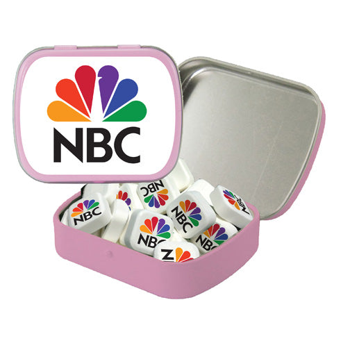 PM Small Tin with Printed Mints