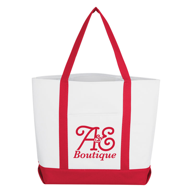 Load image into Gallery viewer, Pocket Shopper Tote Bag
