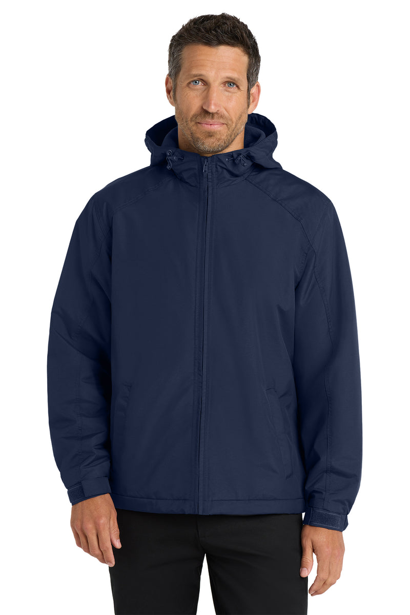 Load image into Gallery viewer, Port Authority® Hooded Charger Jacket
