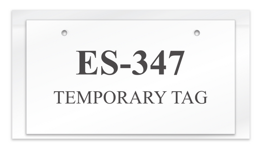 Heavy Duty License Plate Protector Jackets (100)