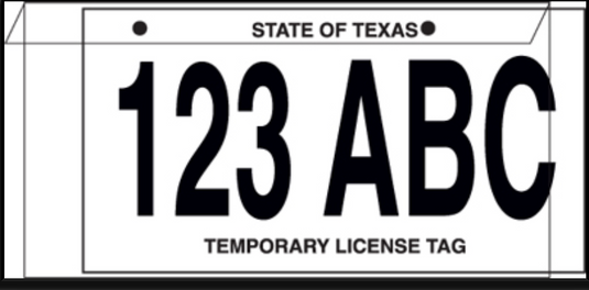 Heavy Duty License Plate Protector Jackets (100)
