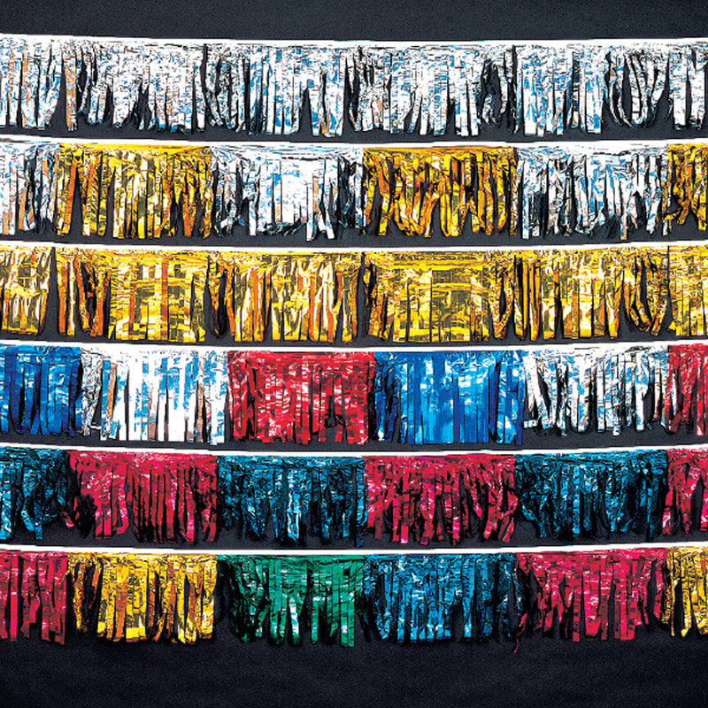 Load image into Gallery viewer, Premium Metallic Starburst Pennants
